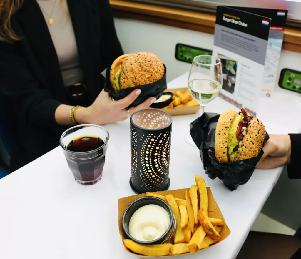 Hamburger Diner Rondvaart Amsterdam