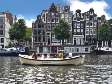 Sloep rondvaart Amsterdam