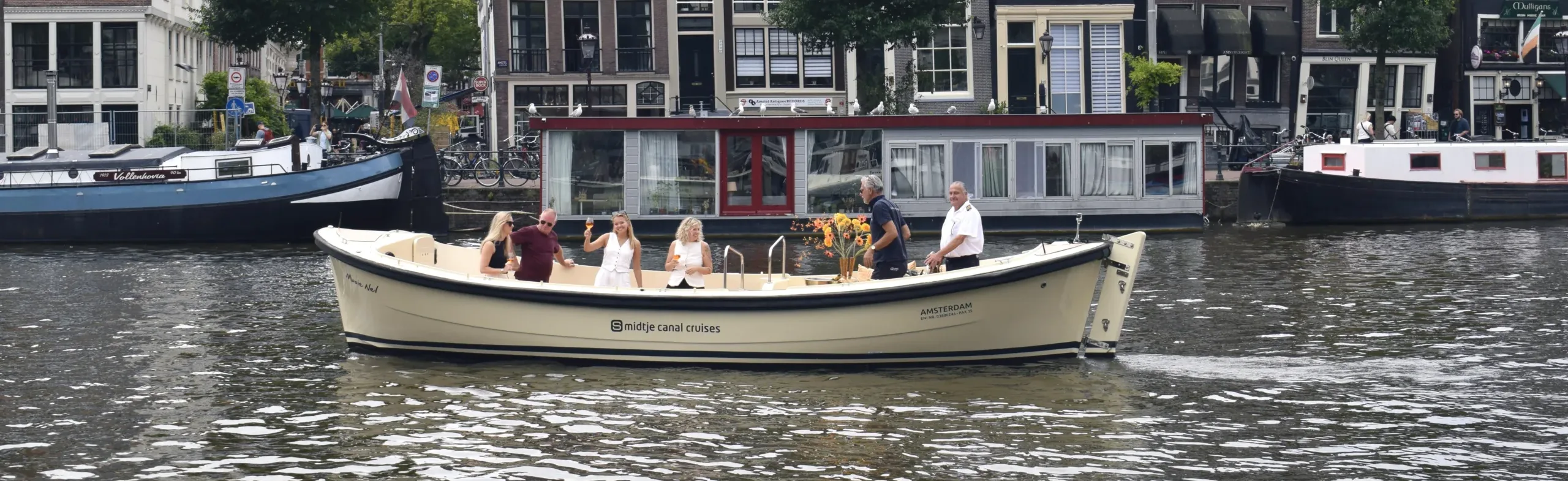 Amsterdam Circle Line - Open sloep rondvaart door Amsterdam hero