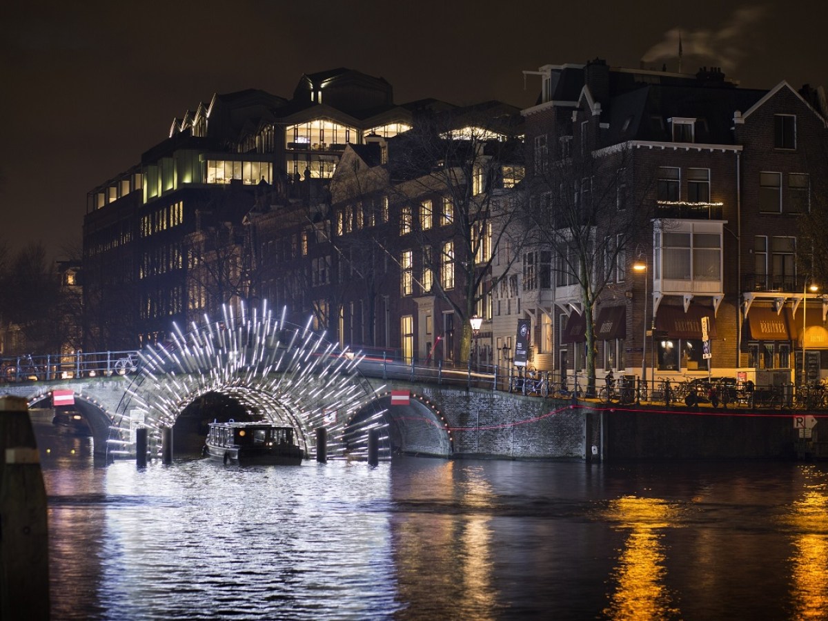 Amsterdam Light Festival Boat tour